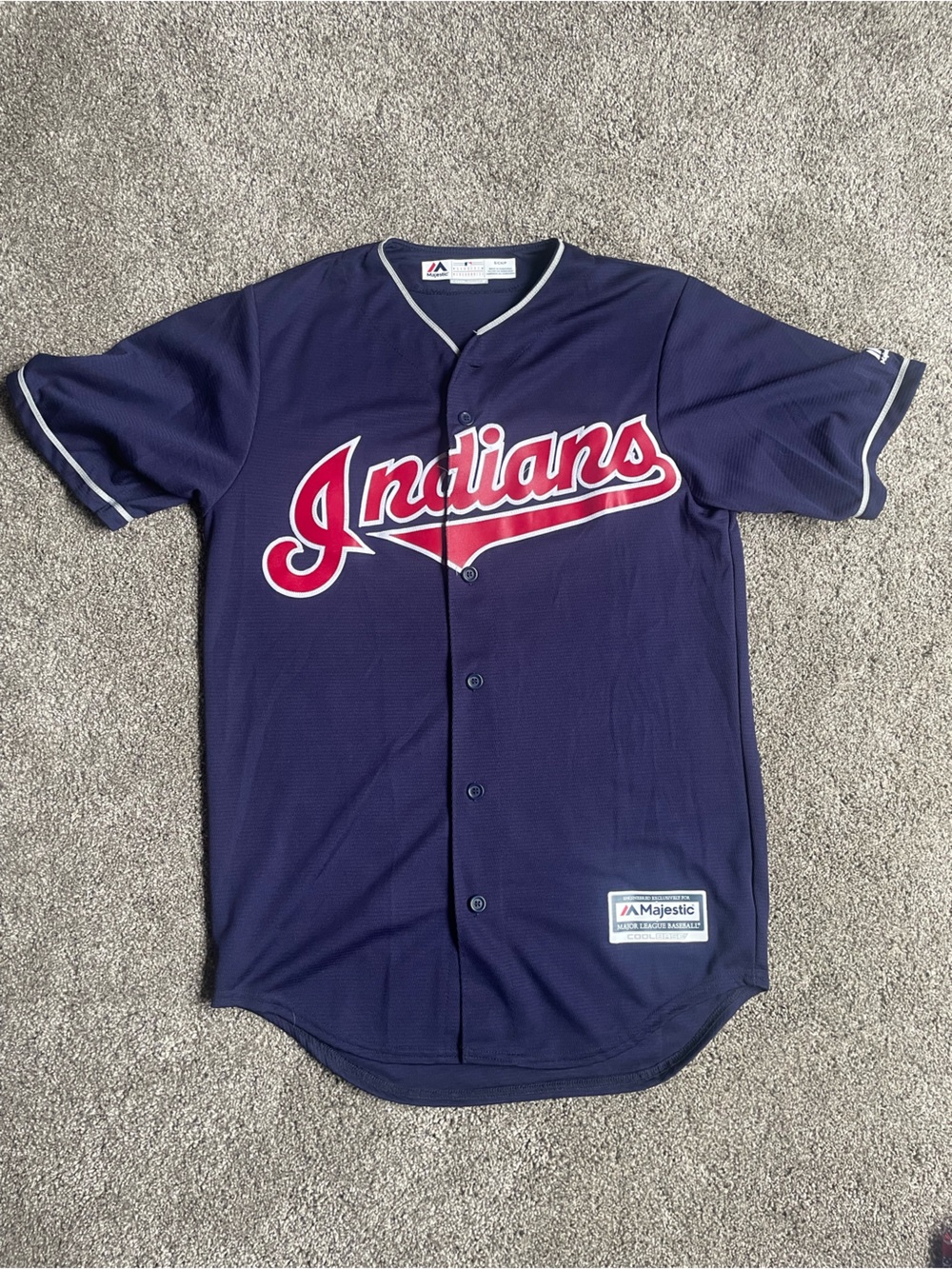 Cleveland Indians Vintage Majestic Jersey Size Small